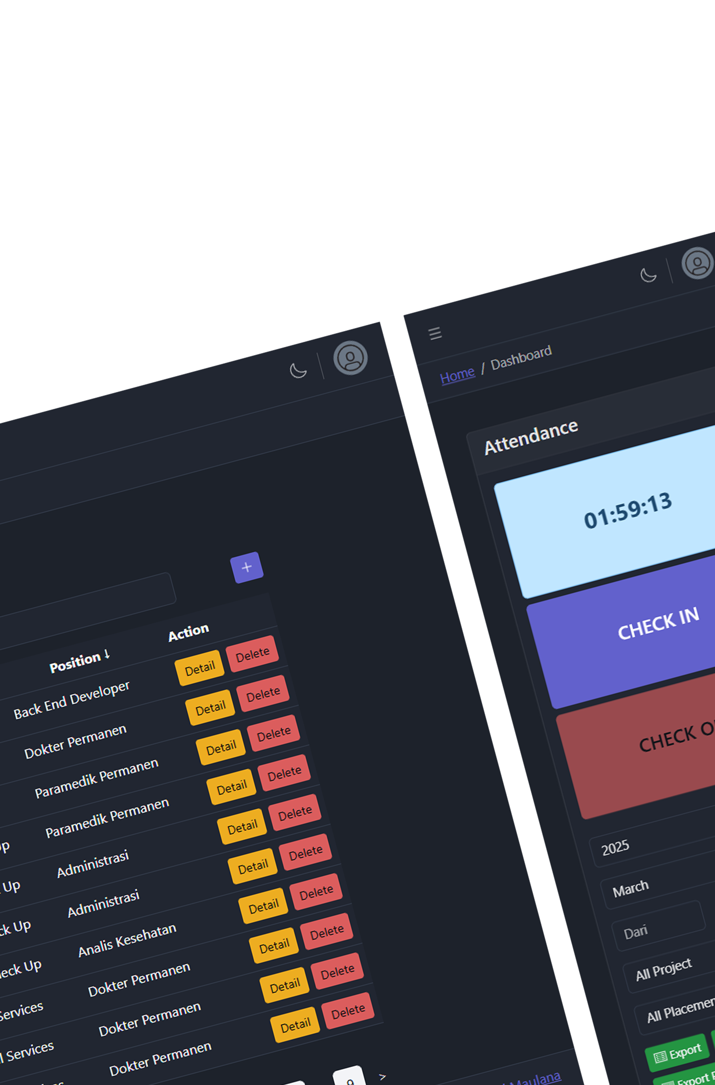 Mitra Usaha Katiga Attendance System